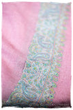 Frontière Paisley Rose Jardin L'amour Soft Cashmere Scarf/Shawl