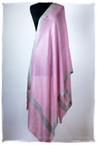 Frontière Paisley Rose Jardin L'amour Soft Cashmere Scarf/Shawl