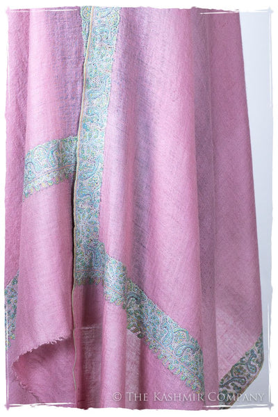 Frontière Paisley Rose Jardin L'amour Soft Cashmere Scarf/Shawl