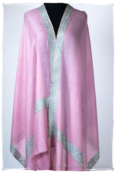 Frontière Paisley Rose Jardin L'amour Soft Cashmere Scarf/Shawl