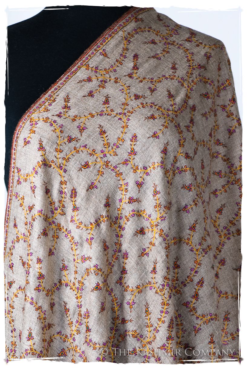 Iris de Cléopâtre Jardin L'amour Soft Cashmere Scarf/Shawl