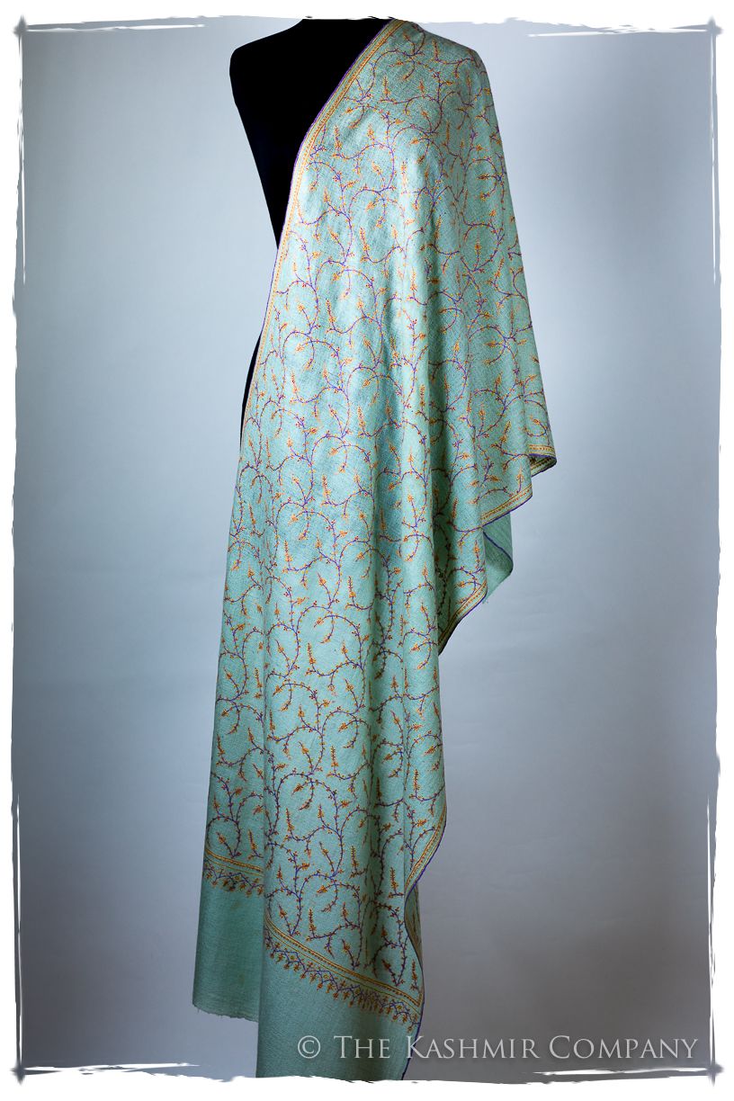 Jade de Cléopâtre Jardin L'amour Soft Cashmere Scarf/Shawl