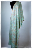 Jade de Cléopâtre Jardin L'amour Soft Cashmere Scarf/Shawl