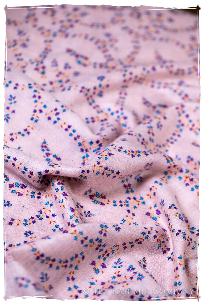 Crystal Rose de Cléopâtre Jardin L'amour Soft Cashmere Scarf/Shawl