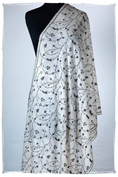 Clair de Lune Jardin Fruta L'amour Soft Cashmere Scarf/Shawl