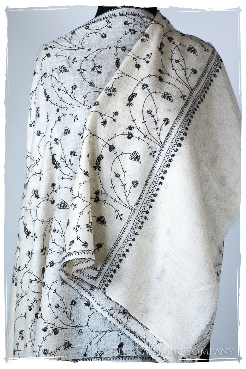 Clair de Lune Jardin Fruta L'amour Soft Cashmere Scarf/Shawl