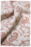 Almónd Bijou Paisley L'amour Soft Cashmere Scarf/Shawl