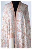 Almónd Bijou Paisley L'amour Soft Cashmere Scarf/Shawl