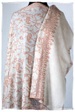 Almónd Bijou Paisley L'amour Soft Cashmere Scarf/Shawl