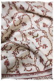Jardin Mandarin d'Ivoire Paisley L'amour Soft Cashmere Scarf/Shawl