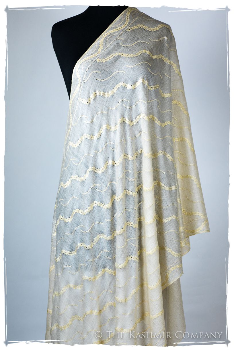 Tourmaline Arabesque L'amour Soft Cashmere Scarf/Shawl