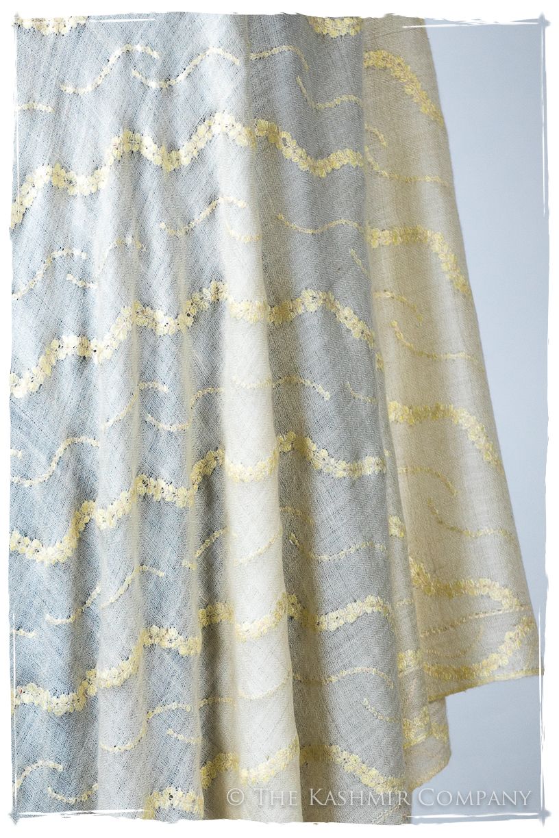 Tourmaline Arabesque L'amour Soft Cashmere Scarf/Shawl