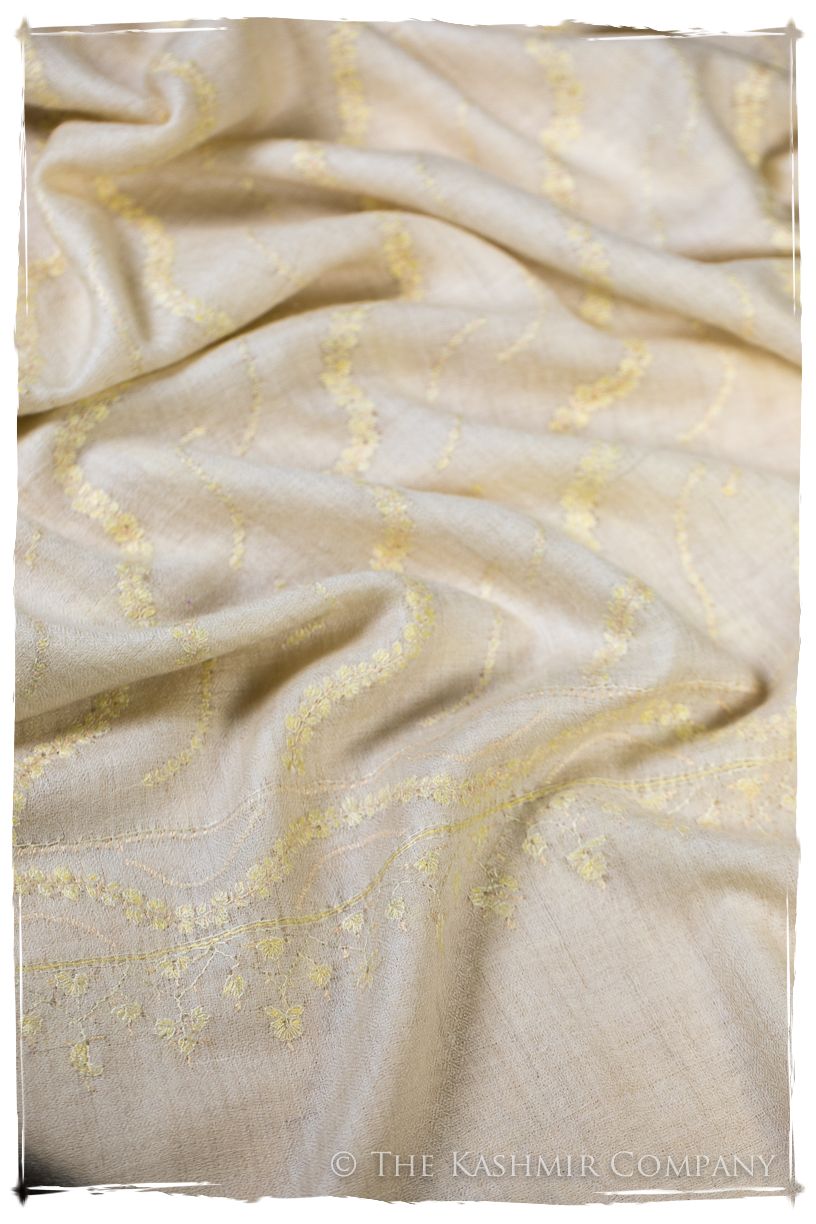 Tourmaline Arabesque L'amour Soft Cashmere Scarf/Shawl