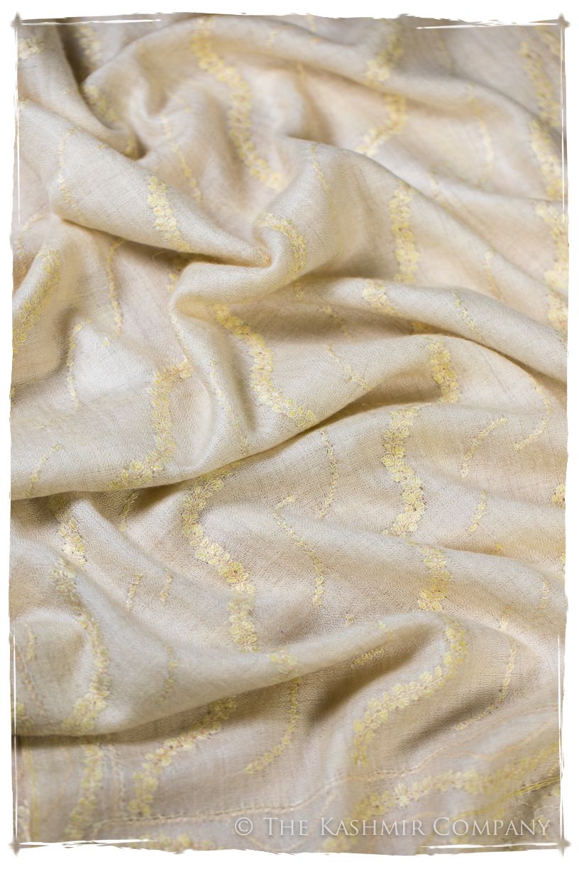 Tourmaline Arabesque L'amour Soft Cashmere Scarf/Shawl