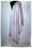 Imperial Purple de Paisley L'amour Soft Cashmere Scarf/Shawl