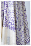 Imperial Purple de Paisley L'amour Soft Cashmere Scarf/Shawl