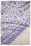 Imperial Purple de Paisley L'amour Soft Cashmere Scarf/Shawl