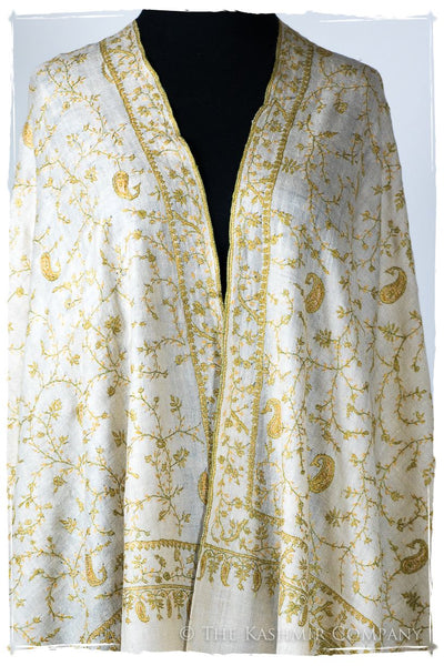 Francisco Fog de Paisley L'amour Soft Cashmere Scarf/Shawl