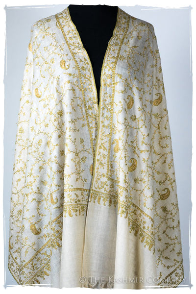 Francisco Fog de Paisley L'amour Soft Cashmere Scarf/Shawl