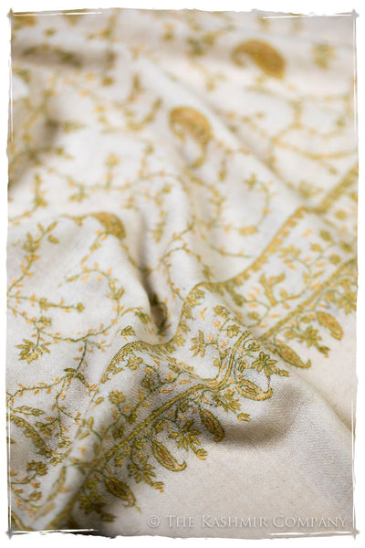 Francisco Fog de Paisley L'amour Soft Cashmere Scarf/Shawl