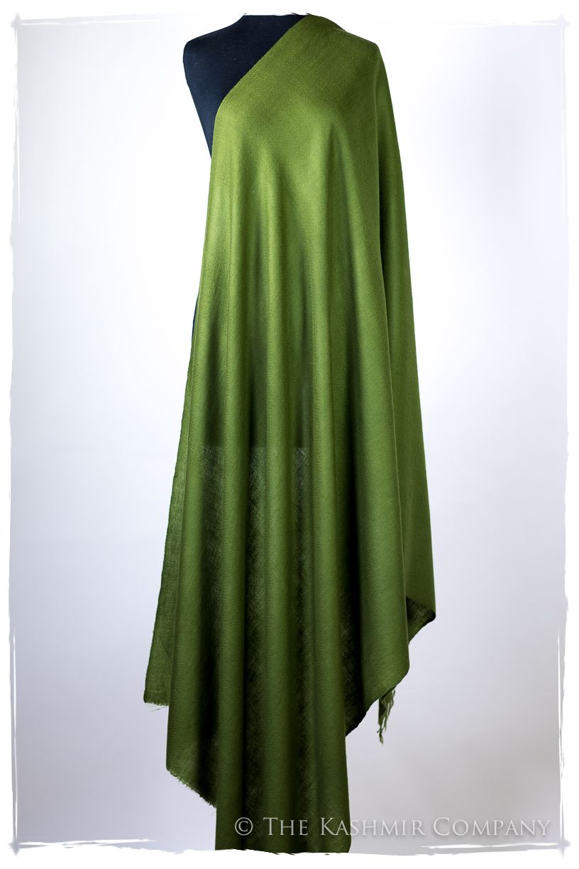 Fern Garden- Le Luxe Simple - Grand Handloom Pashmina Shawl