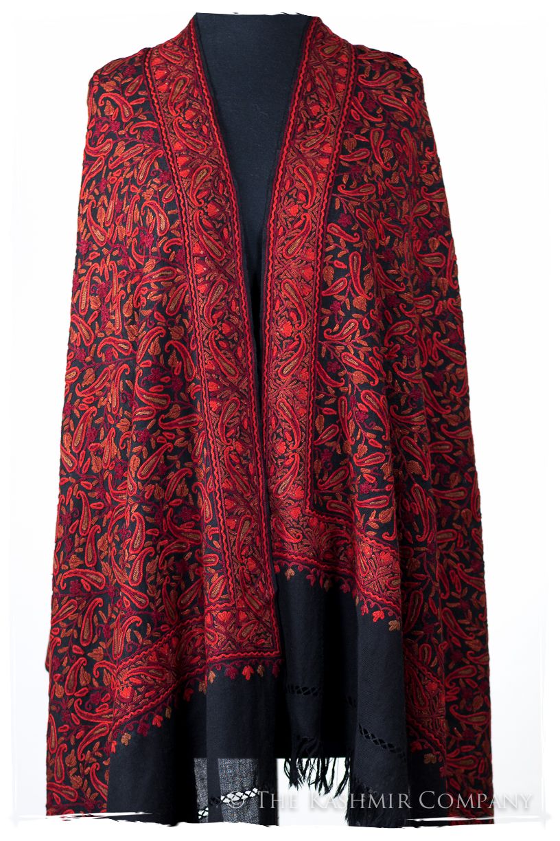 Prairie Bayou Helena Paisley Shawl