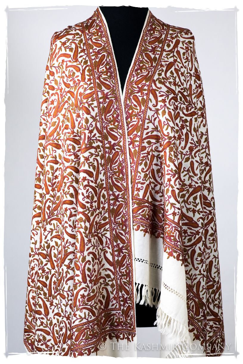 Prairie Bayou Bourbon Paisley Shawl