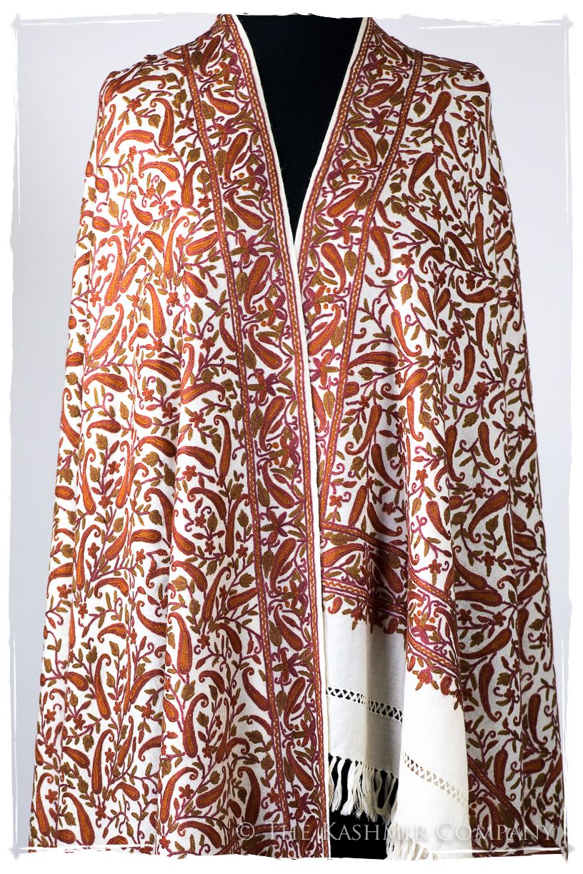 Prairie Bayou Bourbon Paisley Shawl