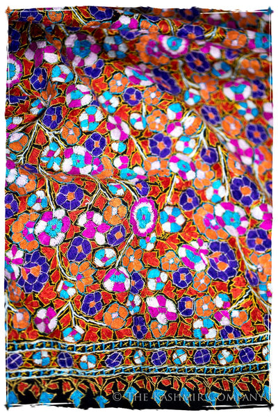 Lisieux Papier Mâché Fleurs La Rive Gauche Shawl