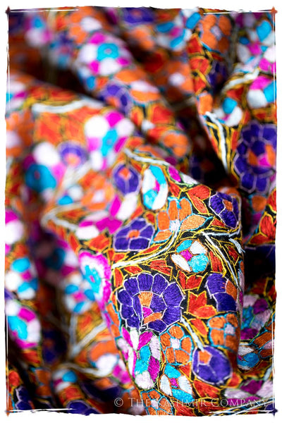 Lisieux Papier Mâché Fleurs La Rive Gauche Shawl