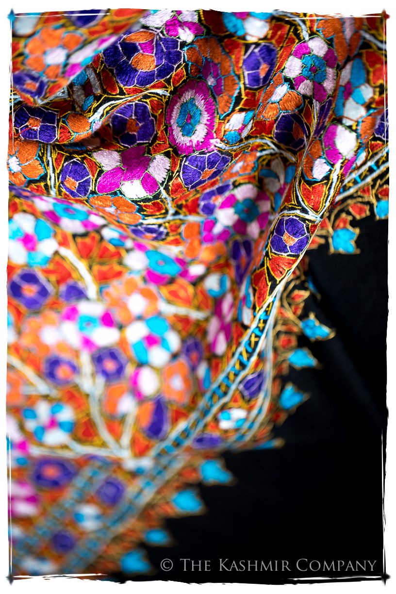 Lisieux Papier Mâché Fleurs La Rive Gauche Shawl