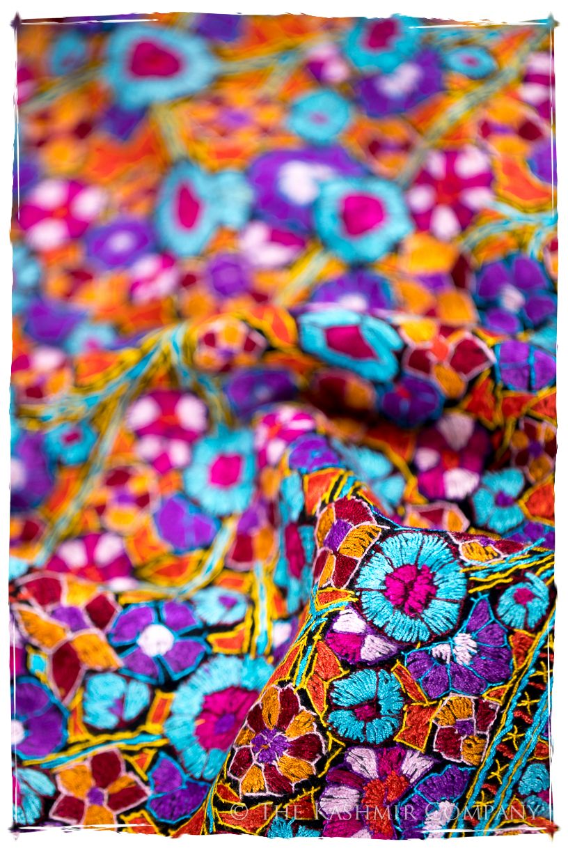 Beaune Papier Mâché Fleurs La Rive Gauche Shawl