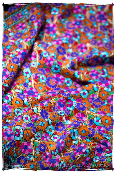 Millau Papier Mâché Fleurs La Rive Gauche Shawl