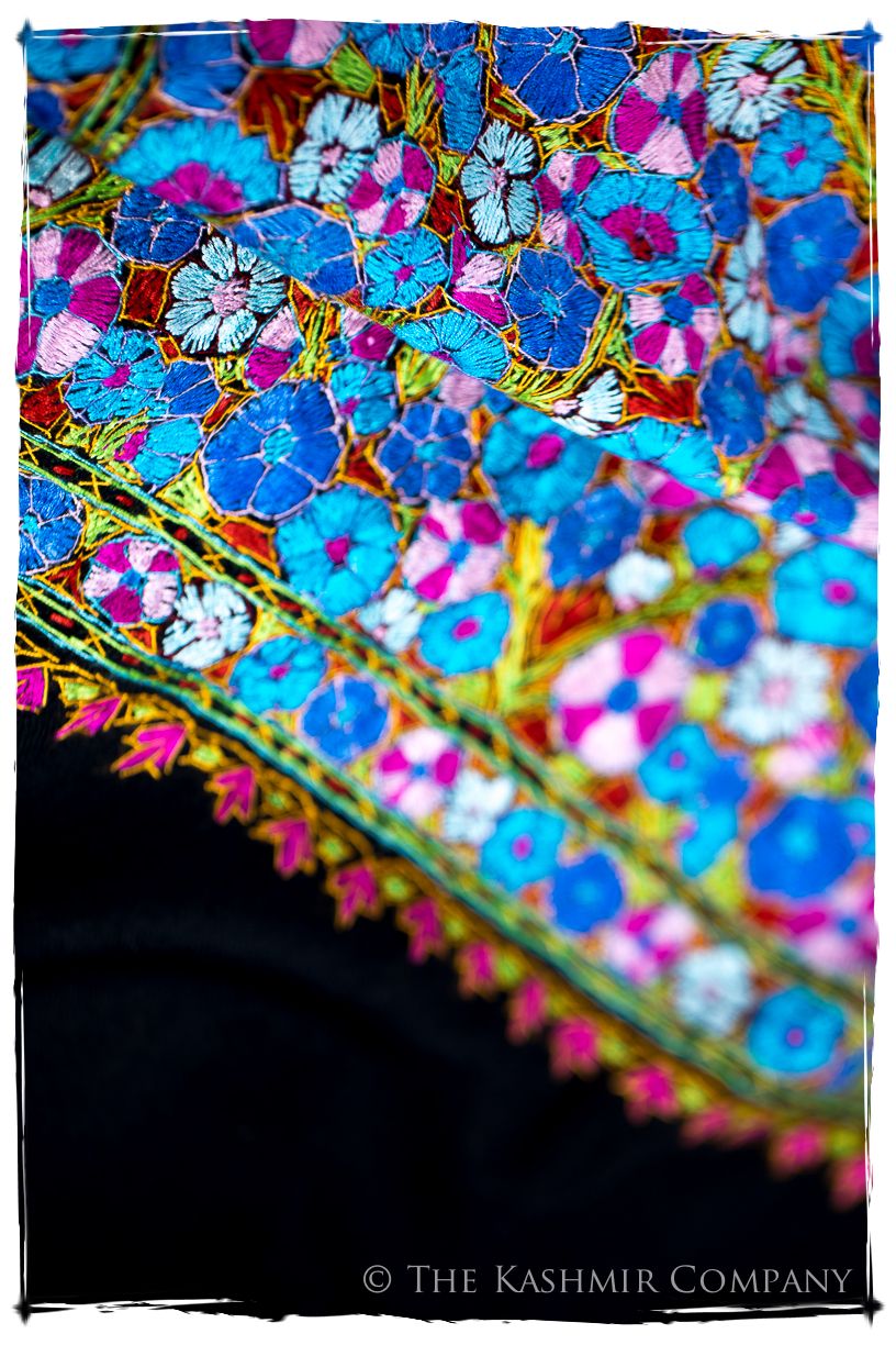 Vertou Papier Mâché Fleurs La Rive Gauche Shawl