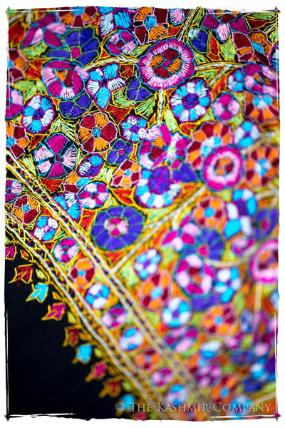 Blagnac Papier Mâché Fleurs La Rive Gauche Shawl