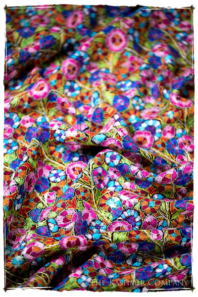 Miramas Papier Mâché Fleurs La Rive Gauche Shawl