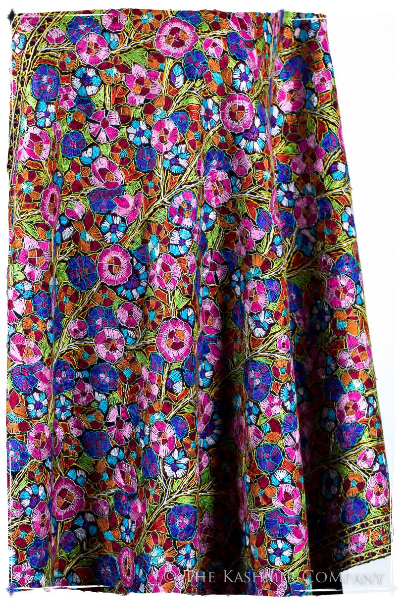 Miramas Papier Mâché Fleurs La Rive Gauche Shawl
