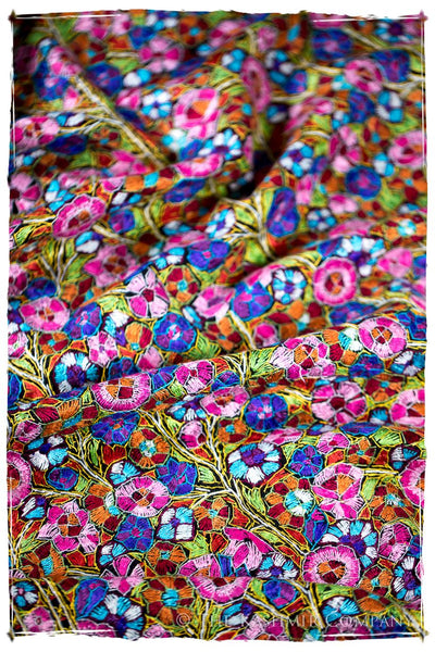 Miramas Papier Mâché Fleurs La Rive Gauche Shawl