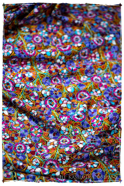 Béthune Papier Mâché Fleurs La Rive Gauche Shawl