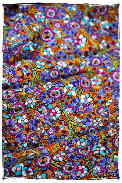 Béthune Papier Mâché Fleurs La Rive Gauche Shawl