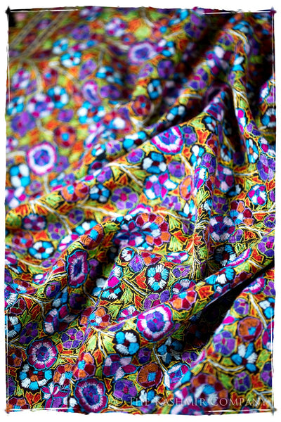 Montfermeil Papier Mâché Fleurs La Rive Gauche Shawl