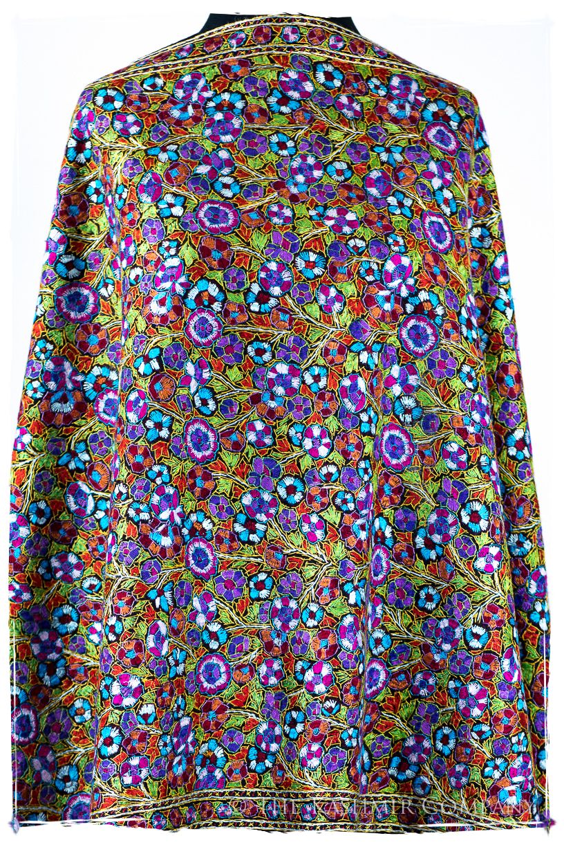Montfermeil Papier Mâché Fleurs La Rive Gauche Shawl