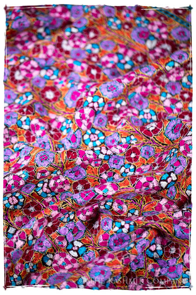 Bègles Papier Mâché Fleurs La Rive Gauche Shawl