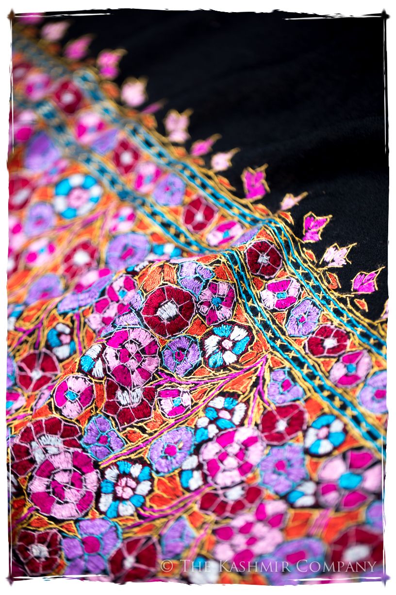 Bègles Papier Mâché Fleurs La Rive Gauche Shawl