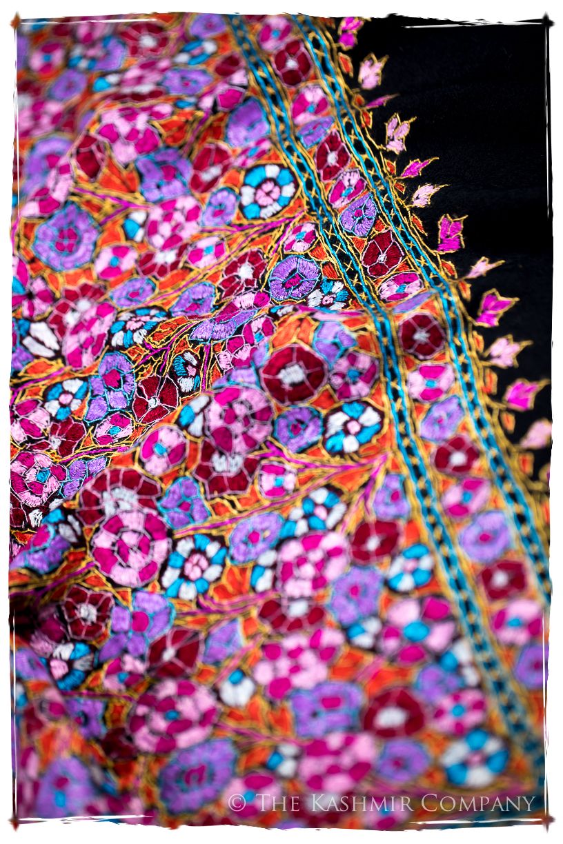 Bègles Papier Mâché Fleurs La Rive Gauche Shawl