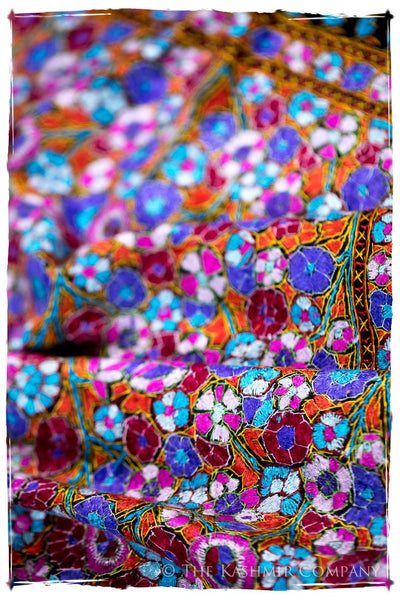 Aurillac Papier Mâché Fleurs La Rive Gauche Shawl