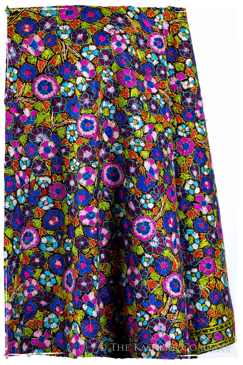 Fresnes Papier Mâché Fleurs La Rive Gauche Shawl