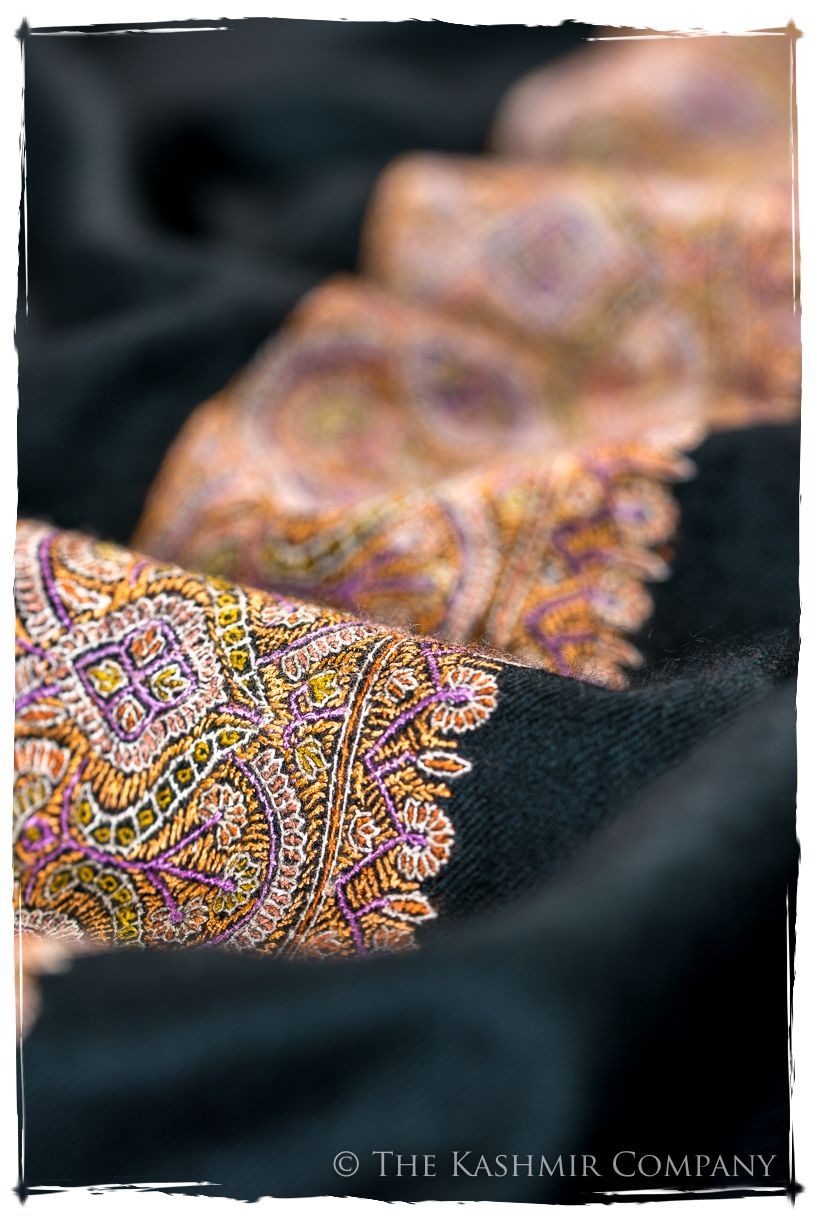 Orient de nuit de Parisién  - Grand Pashmina Shawl