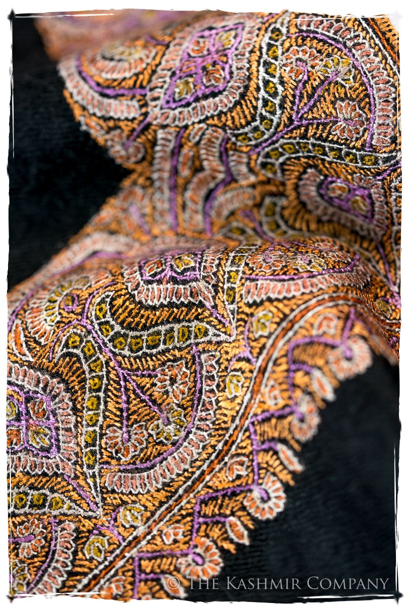 Orient de nuit de Parisién  - Grand Pashmina Shawl