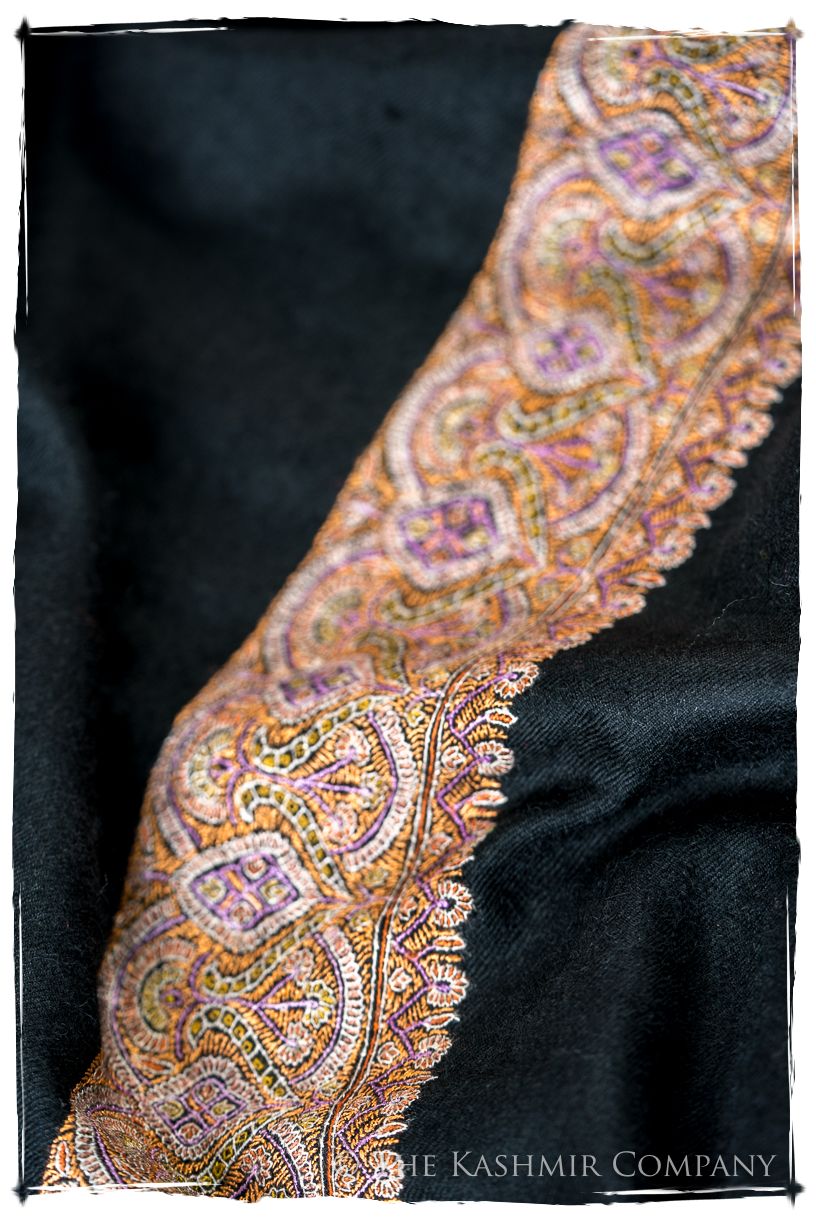 Orient de nuit de Parisién  - Grand Pashmina Shawl